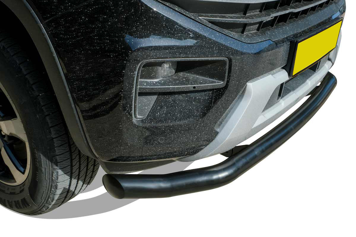 Front bar Vegas (black, 76mm) for Volkswagen Amarok 2022- - image 4