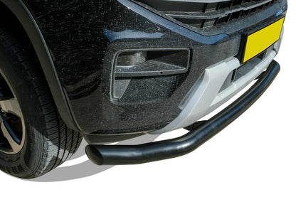 Front bar Vegas (black, 76mm) for Volkswagen Amarok 2022- - image 4