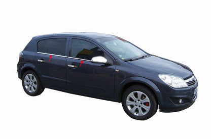 Outer edging of glass (stainless steel) for Opel Astra H 2004-2013 - image 1