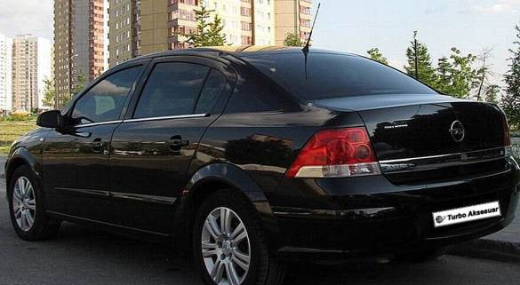 Outer edging of glass (stainless steel) for Opel Astra H 2004-2013 - image 4