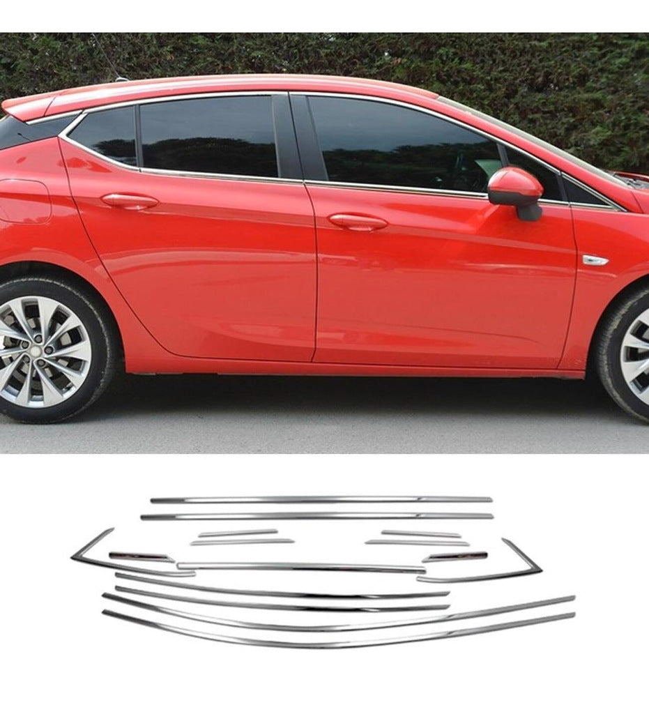 Stainless Steel Window Trim for Opel Astra K 2016-2021 - image 5