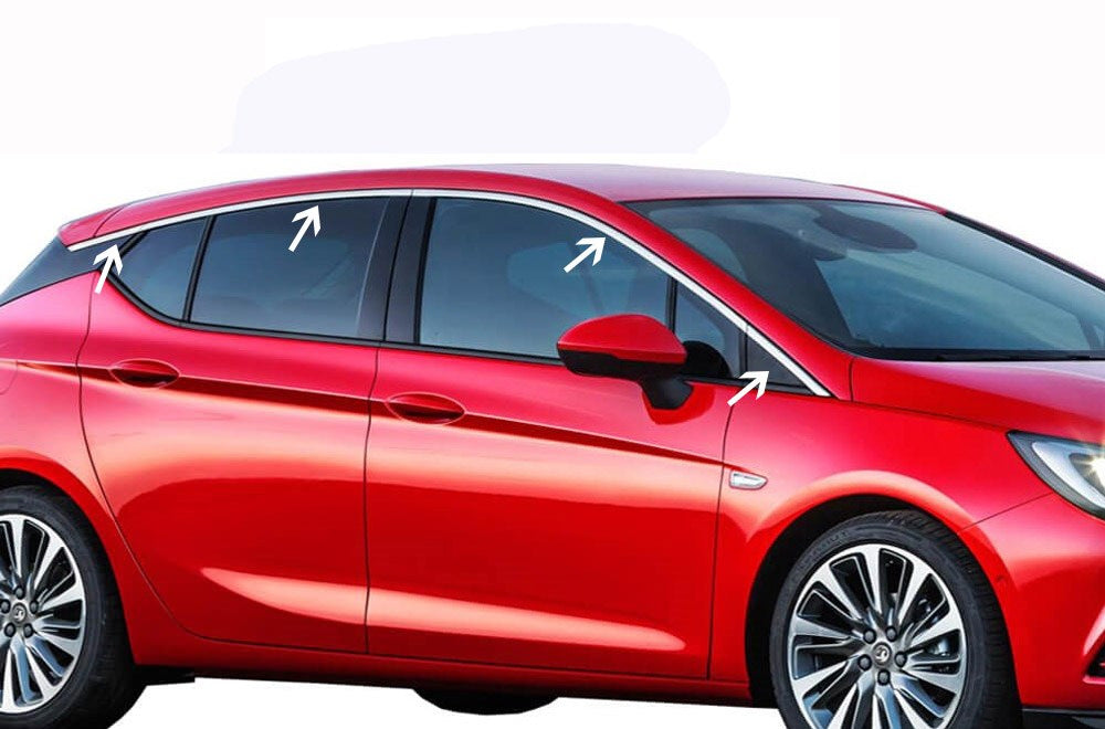 Edging glass (stainless) for Opel Astra K 2016-2021 - image 6