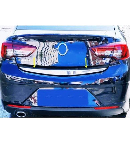 The edge of the trunk (1 piece, stainless steel) for Opel Insignia 2017-2022 - Reelken Auto