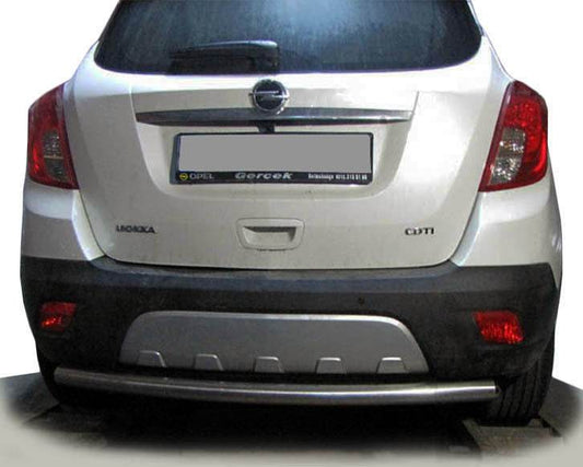 Back protection AK002 (stainless) for Opel Mokka 2012-2021 - Reelken Auto