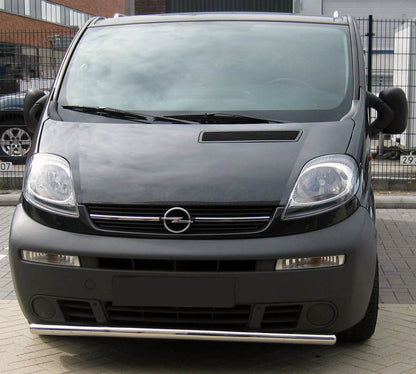 Front protection ST008 (stainless) for Opel Vivaro 2001-2015 - image 1