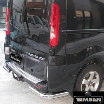 Rear corners AK003 (stainless) for Opel Vivaro 2001-2015 - Reelken Auto