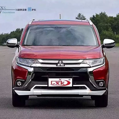 Front and Rear Bumper Extensions (2 pcs, 2015-2018) for Mitsubishi Outlander 2012-2021 - image 2