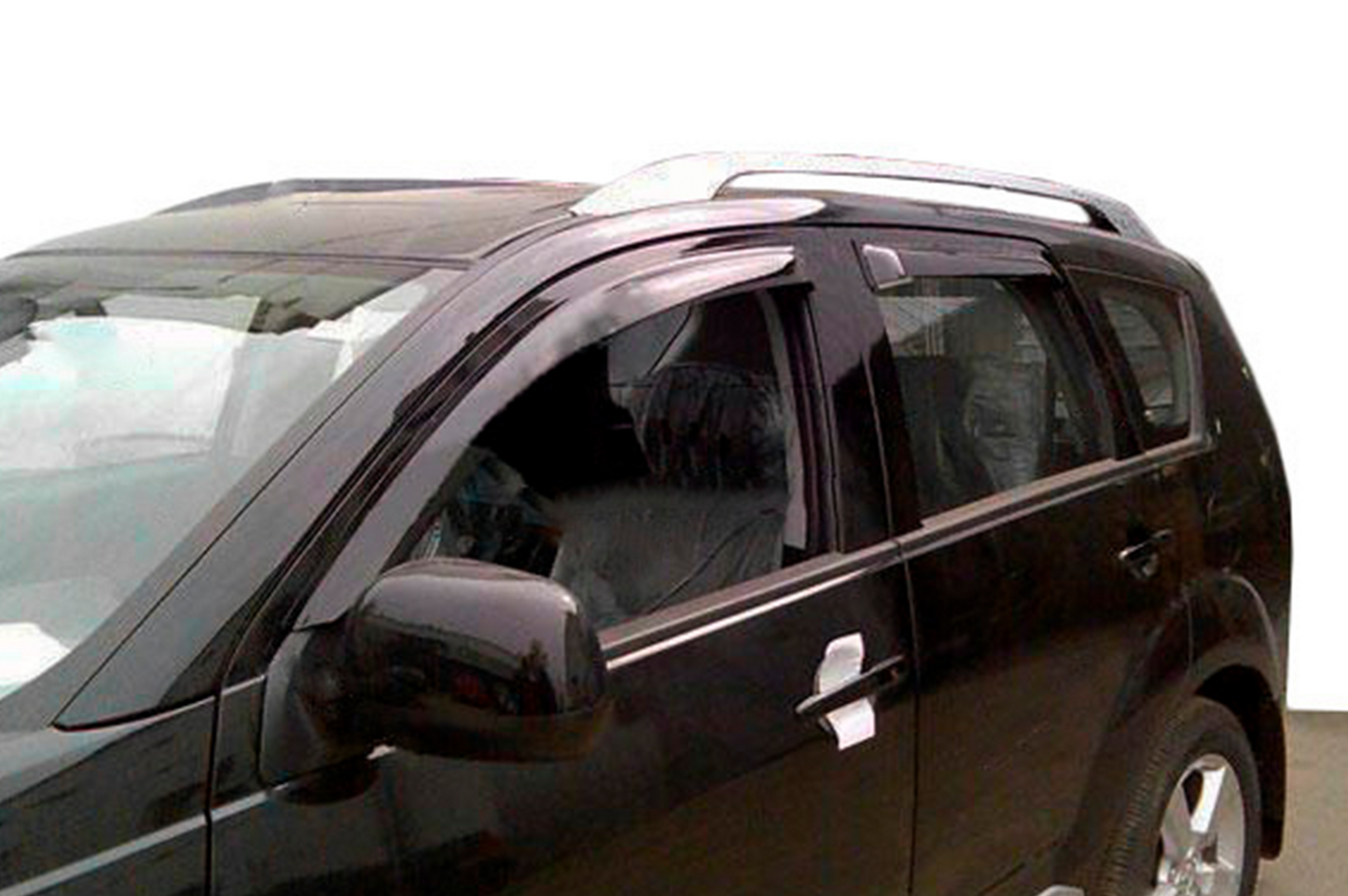 Window Deflectors (4 pcs, HIC) for Mitsubishi Outlander 2006-2012 - image 5