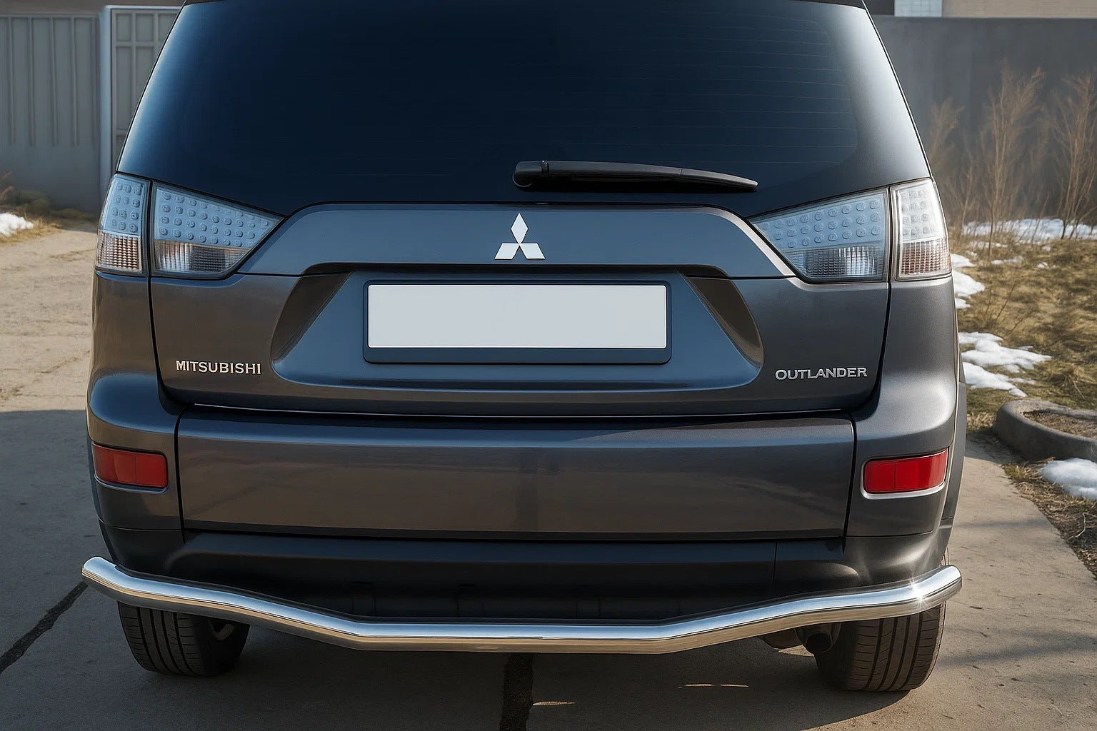 Rear Guard D125201 (Stainless Steel) for Mitsubishi Outlander 2006-2012 - image 1