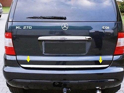 The edge of the trunk (stainless) for Mercedes ML W163 - Reelken Auto