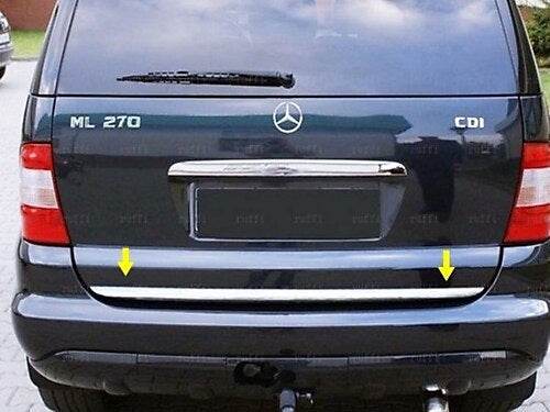 The edge of the trunk (stainless) for Mercedes ML W163 - Reelken Auto
