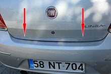 The edge of the trunk (stainless steel). for Fiat Linea 2006-2018 - Reelken Auto