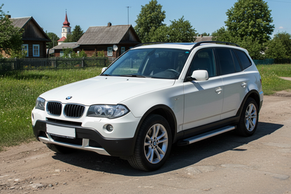 Side Steps Maya V2 (2 pcs, Aluminum) for BMW X3 E-83 2003-2010 - image 1