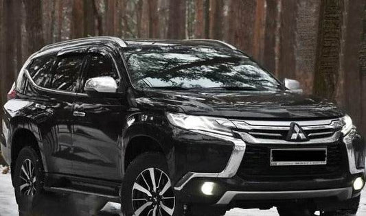 Deflectors (4-piece, HIC) for Mitsubishi Pajero Sport 2015↗ - Reelken Auto