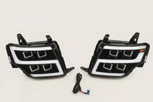 LED headlights (2 pcs) for Mitsubishi Pajero Wagon IV - image 2