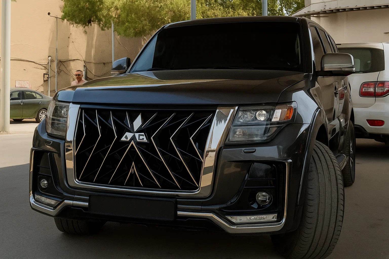 Black Hawk body kits for Mitsubishi Pajero Wagon IV - Reelken Auto