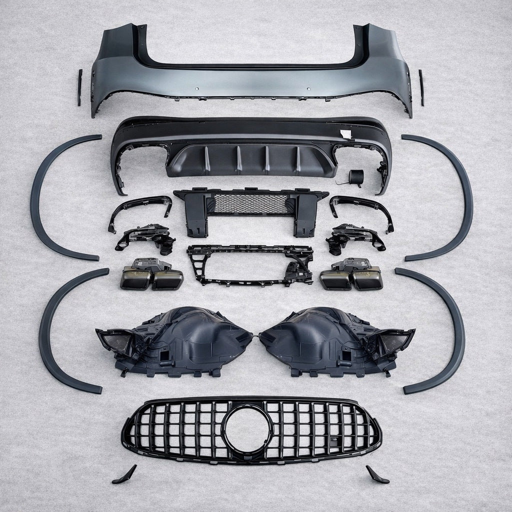 Body Kit GLC63 AMG for Mercedes GLC X254 2022- - image 12