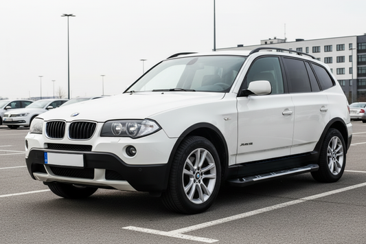 Side Steps Sunrise (2 pcs, Aluminum) for BMW X3 E-83 2003-2010 - image 1