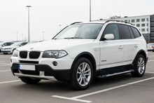 Side Steps Sunrise (2 pcs, Aluminum) for BMW X3 E-83 2003-2010 - image 1