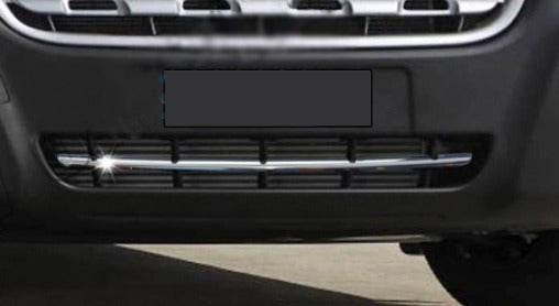 A strip in the bumper (stainless) for Opel Movano 2010-2021 - Reelken Auto