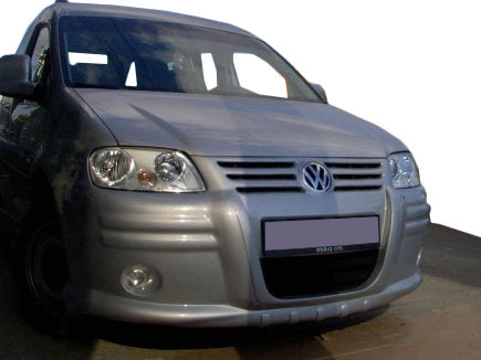 Front bumper (cover, primed for painting) for Volkswagen Caddy 2004-2010 - image 2