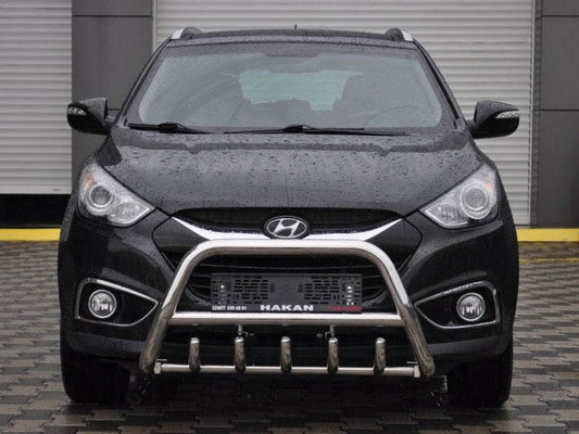 WT003 front arc (stainless) for Hyundai IX-35 2010-2015 - Reelken Auto
