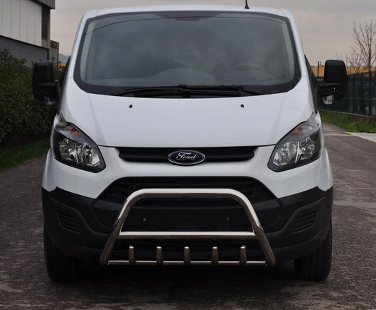 The WT003 bumper guard (stainless) for Ford Custom 2013-2022 - image 2