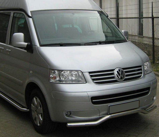 The lower lip wave (stainless) for Volkswagen T5 Multivan 2003-2010 - Reelken Auto