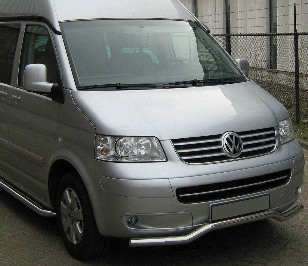 Lower lip wave ST007 (stainless) for Volkswagen T5 Caravelle 2004-2010 - Reelken Auto