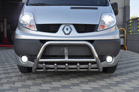 Kangaroo cage WT003 (stainless steel) for Nissan Primastar 2002-2014 - Reelken Auto