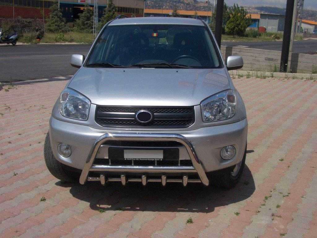 The WT003 bumper guard (stainless) for Toyota Rav 4 2001-2005 - Reelken Auto