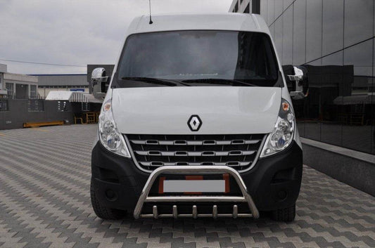 The WT003 bumper guard (stainless) for Nissan NV400 2010-2024 - Reelken Auto