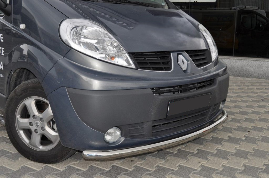 Front protection ST008 (stainless) for Nissan Primastar 2002-2014 - image 1