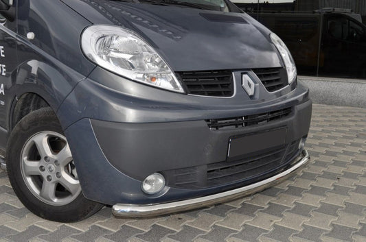 Front protection ST008 (stainless) for Nissan Primastar 2002-2014 - image 1