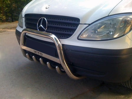 Kengurâtnik WT003/004 (stainless steel.) for Mercedes Viano 2004-2014 - image 1