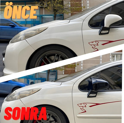 Mirror Covers BMW-Style (2 pcs) for Peugeot 207 2006-2014 - image 8
