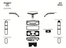 Dashboard Trim Covers (Meric) for Peugeot 207 2006-2014 - image 2