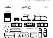 Dashboard Trim Covers (Meric, 1995-1999) for Peugeot 406 1995-2004 - image 1