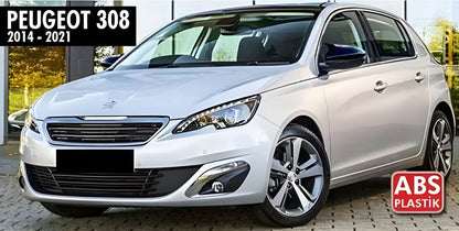 Covers for mirrors BMW-Style (2 pcs)  for Peugeot 308 2014-2021 - image 5