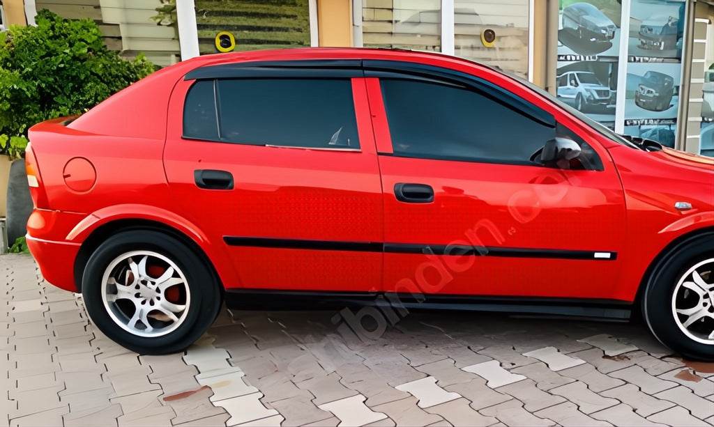 Windbreakers SD/HB (4 pcs., Sunplex Sport) for Opel Astra G classic 1998-2012 - Reelken Auto