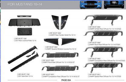Kit body kits for Ford Mustang 2015-2023 - Reelken Auto