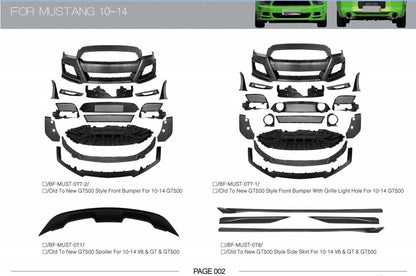 Full Body Kit for Ford Mustang 2015-2023 - image 5
