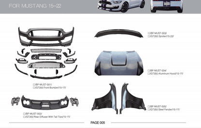 Full Body Kit for Ford Mustang 2015-2023 - image 7