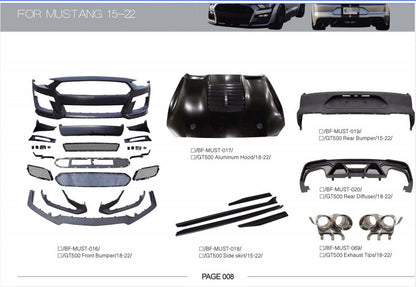 Full Body Kit for Ford Mustang 2015-2023 - image 9