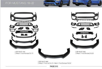 Kit body kits for Ford Mustang 2015-2023 - Reelken Auto