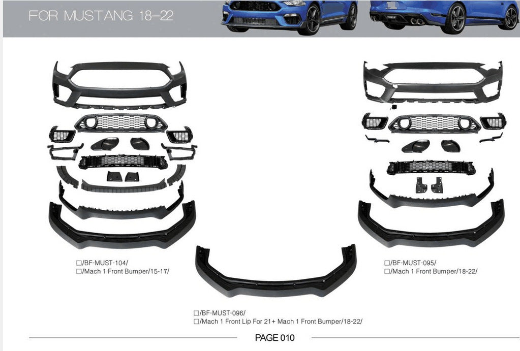 Full Body Kit for Ford Mustang 2015-2023 - image 10