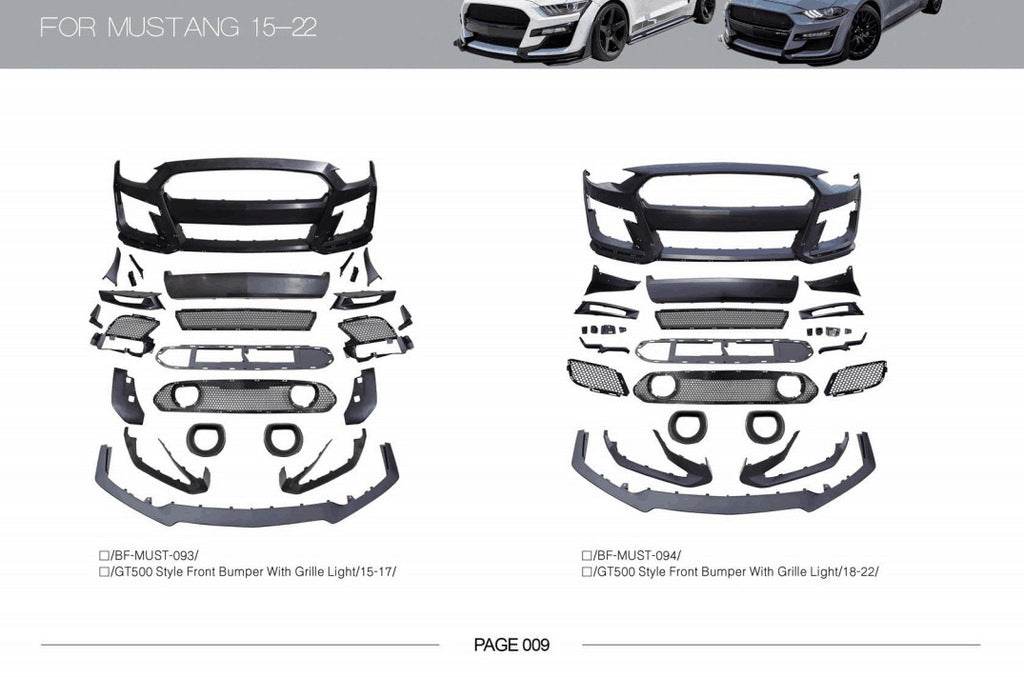 Kit body kits for Ford Mustang 2015-2023 - Reelken Auto