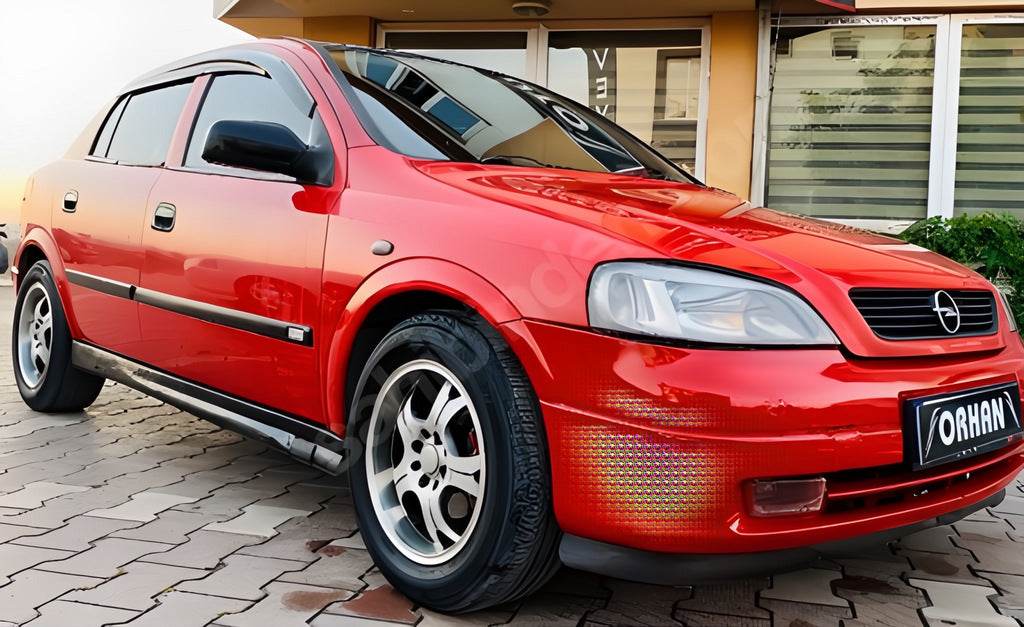 Windbreakers SD/HB (4 pcs., Sunplex Sport) for Opel Astra G classic 1998-2012 - Reelken Auto