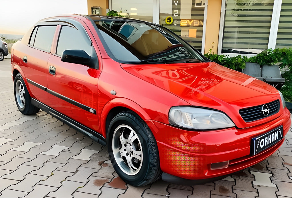 Window Deflectors SD/HB (4 pcs, Sunplex Sport) for Opel Astra G classic 1998-2012 - image 5