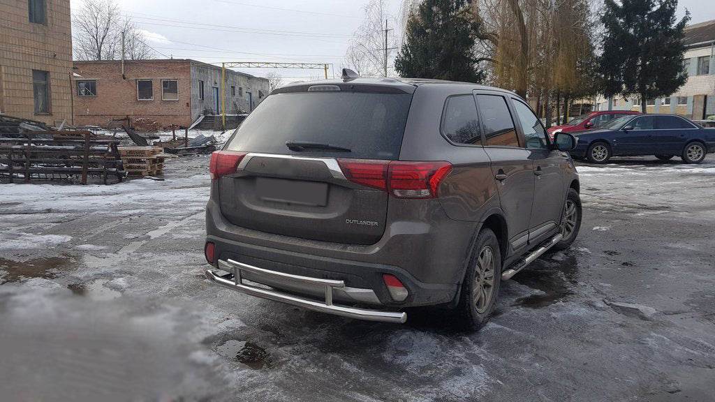 Back arc AK004-2 (stainless) for Mitsubishi Outlander 2012-2021 - Reelken Auto